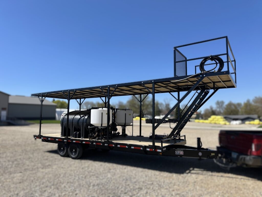 custom sprayer drone trailers